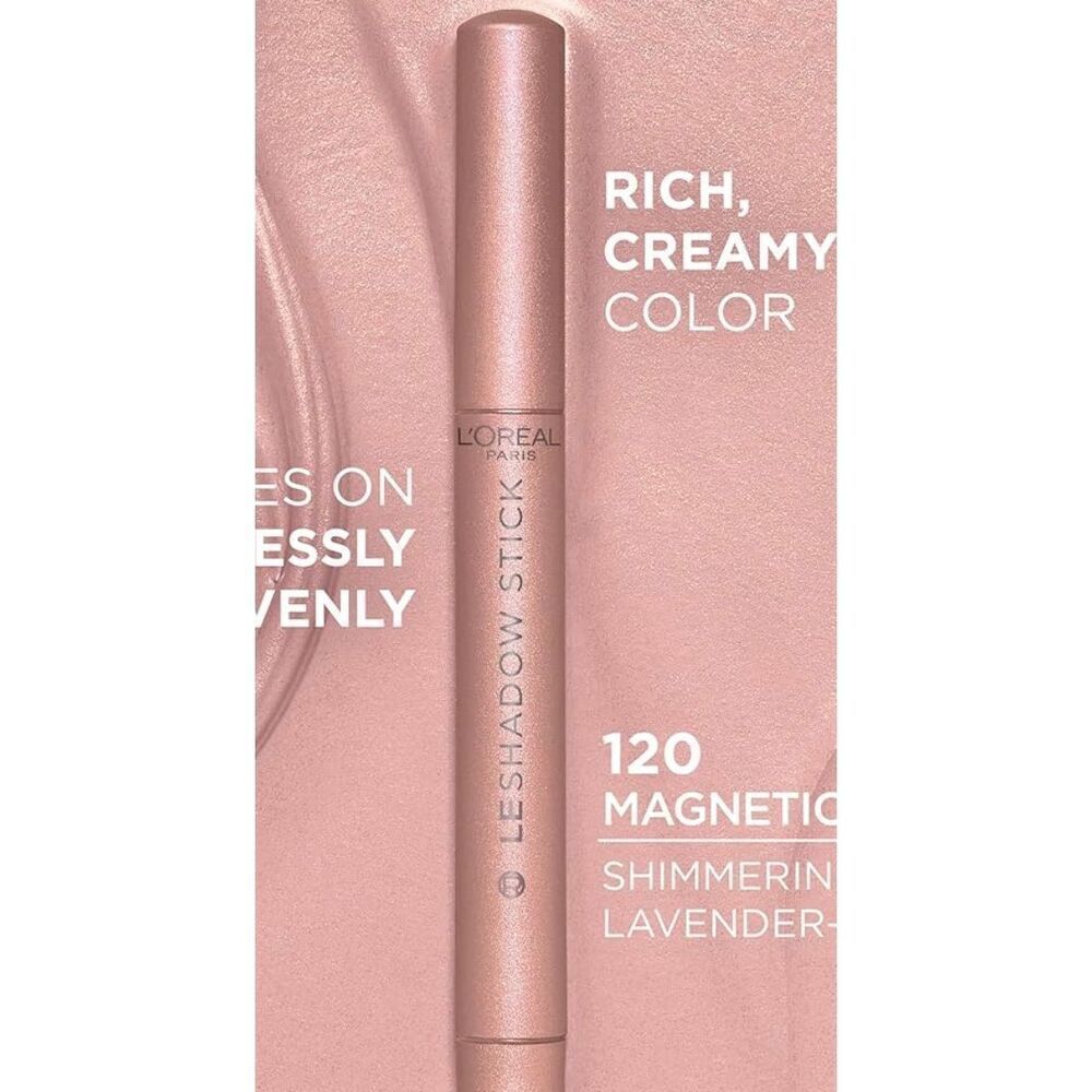 L’Oréal Le Shadow Stick 120 Magnetic Mauve (Shimmering Lavender Mauve)